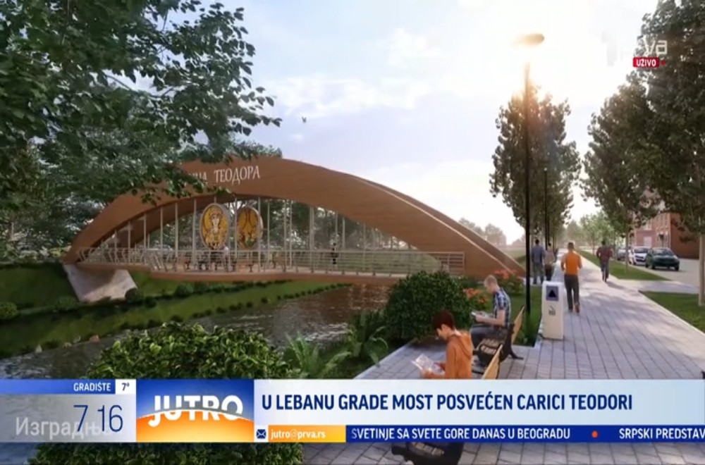 U Lebanu grade most posvećen carici Teodori