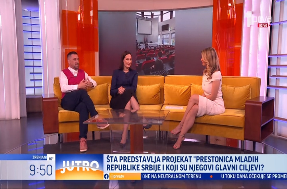 Šta predstavlja projekat "Prestonica mladih Republike Srbije”?