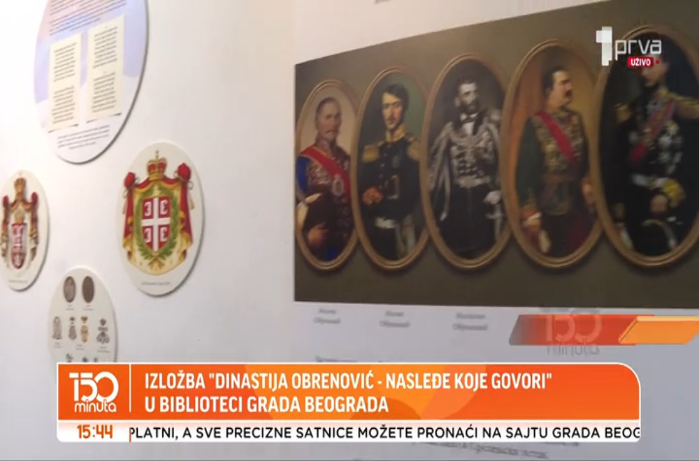 Izložba “Dinastija Obrenović - nasleđe koje govori” privlači pažnju