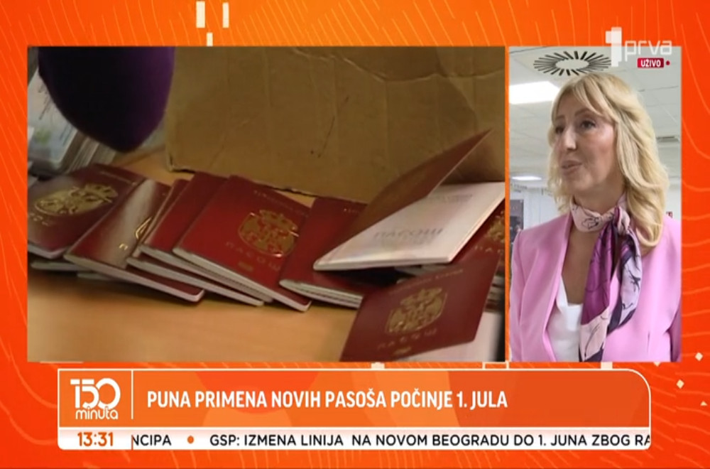 Kada počinje primena novih pasoša?
