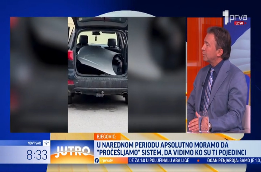 Prelistavanje štampe sa dr Aleksandrom Rakovićem I prof. dr Miroslavom Bjegovićem