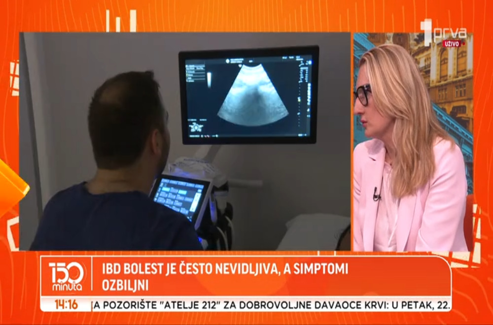 Od zapaljenskih bolesti creva, poput Kronove bolesti i ulceroznog kolitisa boluje oko 12.000 ljudi u Srbiji