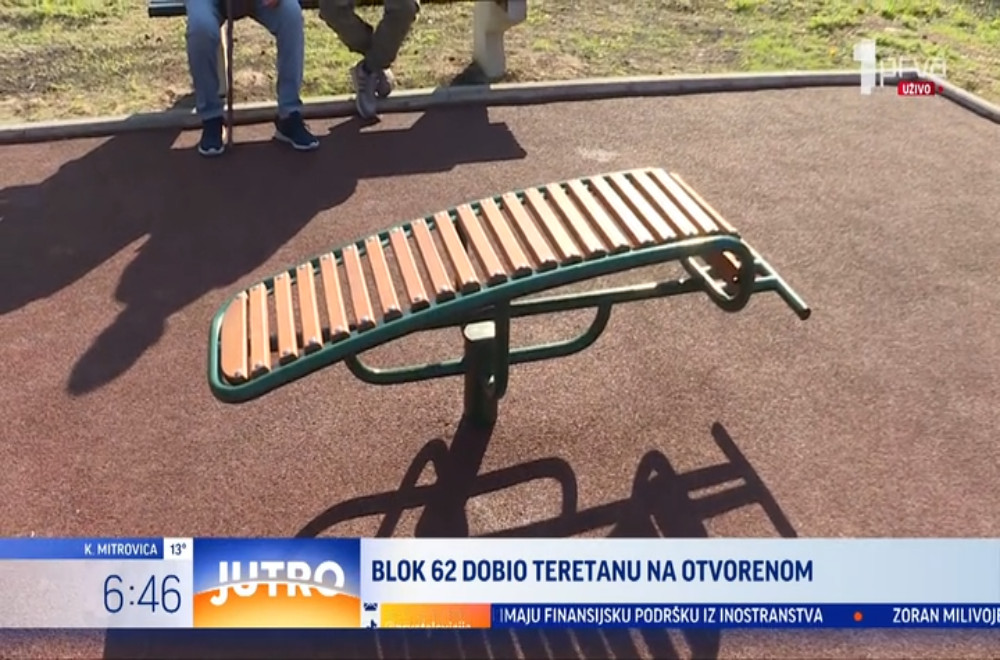 Beograd je dobio još jednu teretanu na otvorenom