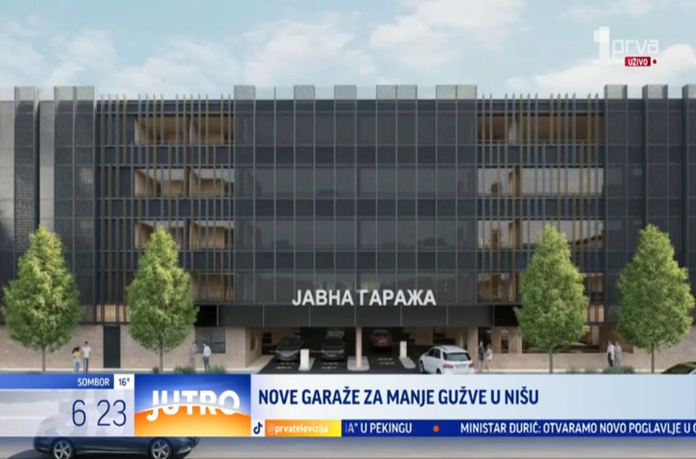 U Nišu se grade tri velike javne garaže