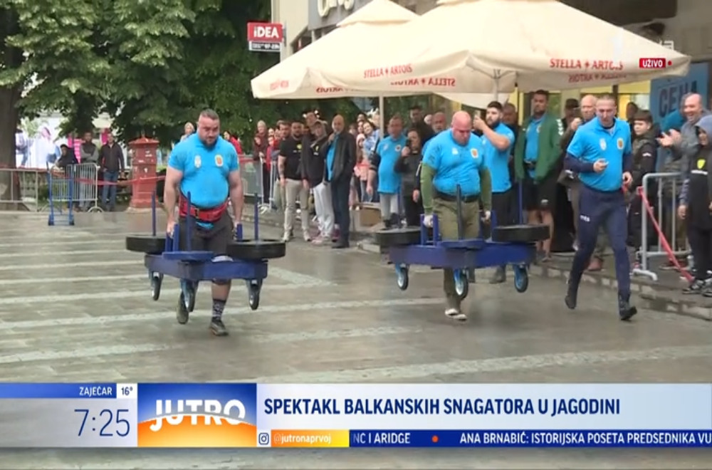 U Jagodini birali “najjačeg čoveka na Balkanu”