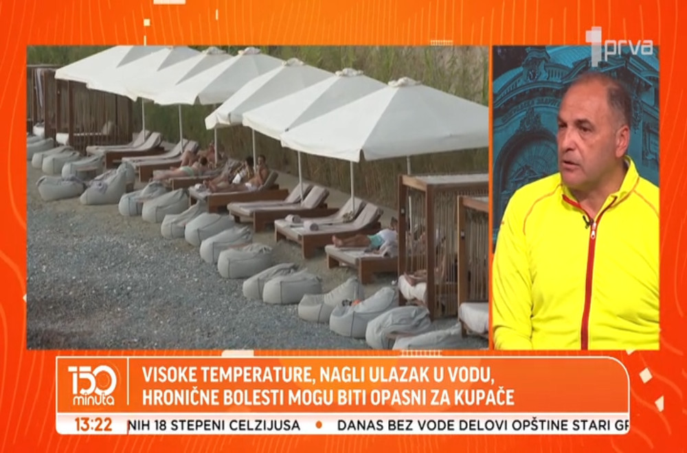 Koliko visoke temperature, nagli ulazak u vodu i boravak na suncu mogu da budu opasni?