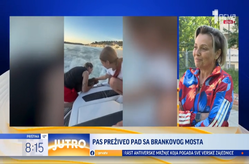 Ova hrabra devojka je spasila psa iz Save