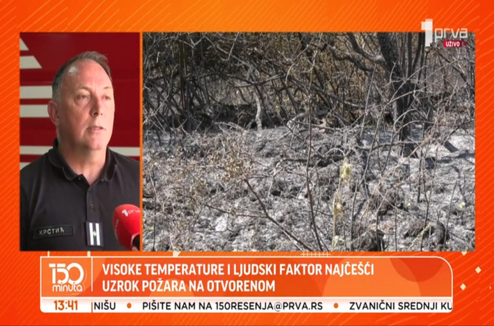 Ovo su najčešći uzroci požara na otvorenom