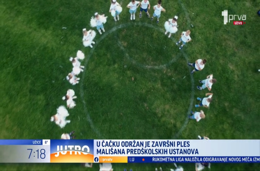 Ples najmlađih očarao Čačane