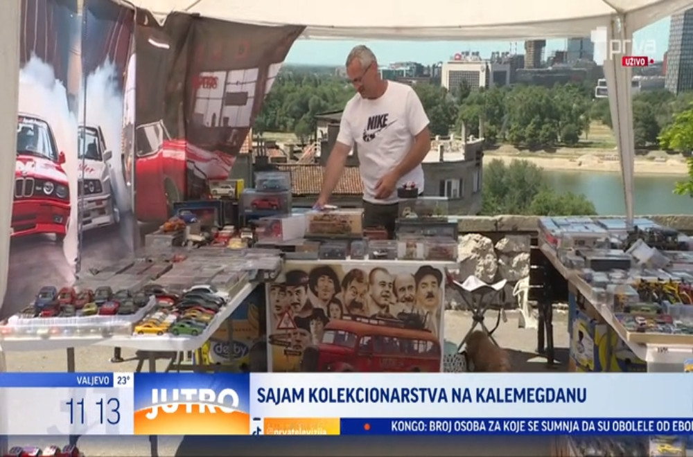 Na Kalemegdanu se održava sajam kolekcionarstva na otvorenom