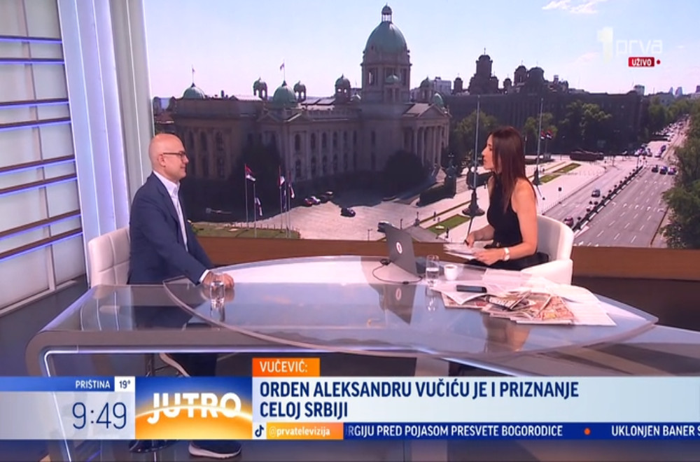 Gost: predsednik SNS, Miloš Vučević