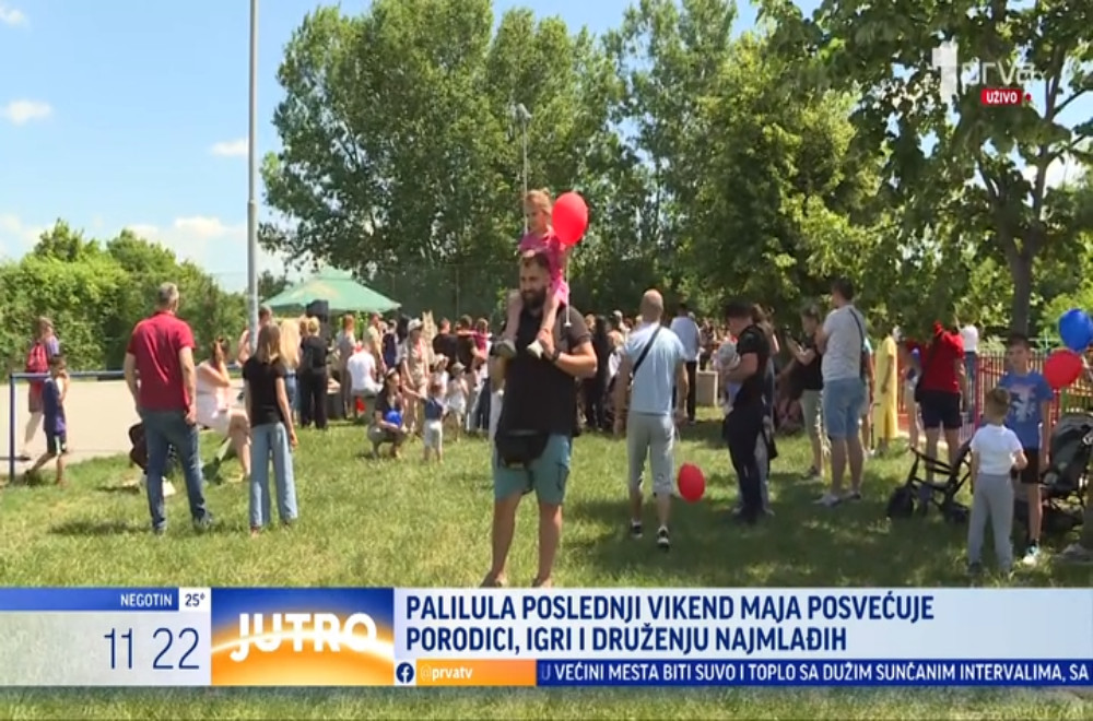 Poslednji vikend maja na Paliluli biće posvećen porodici uz predstave za decu, igre i poklone