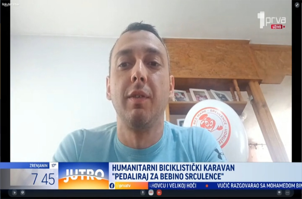 Humanitarni biciklistički karavan "Pedaliraj za bebino srculence"