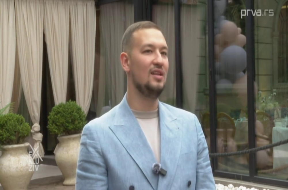Uroš Živković proslavio prvi rođendan sina Lazara!