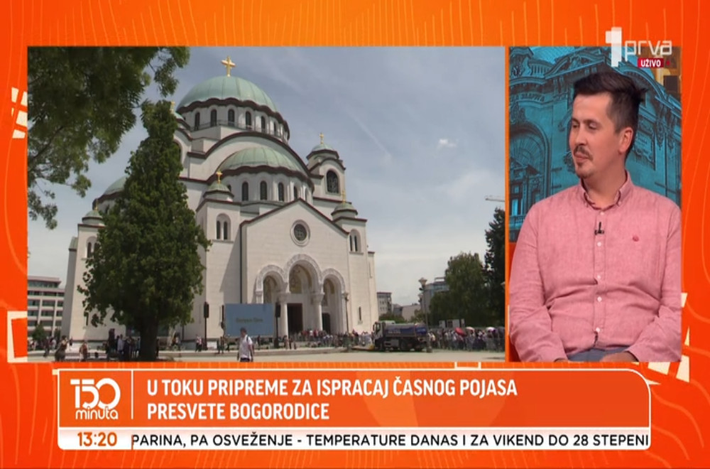 Pojas Presvete Bogorodice još danas u Beogradu