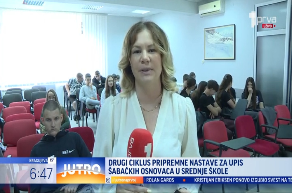 Drugi ciklus pripremne nastave za upis u srednje škole u Šapcu
