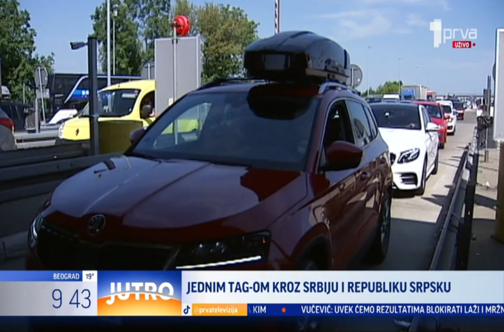 Jedan TAG uređaj kroz naplatne rampe i u Republici Srpskoj