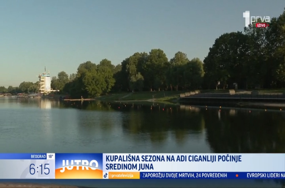 Kada počinje kupališna sezona na Adi Ciganliji?