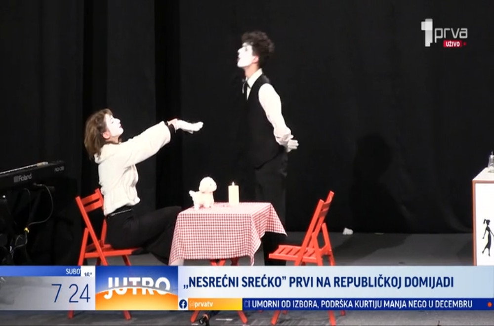 “Nesrećni Srećko” prvi na Republičkoj domijadi
