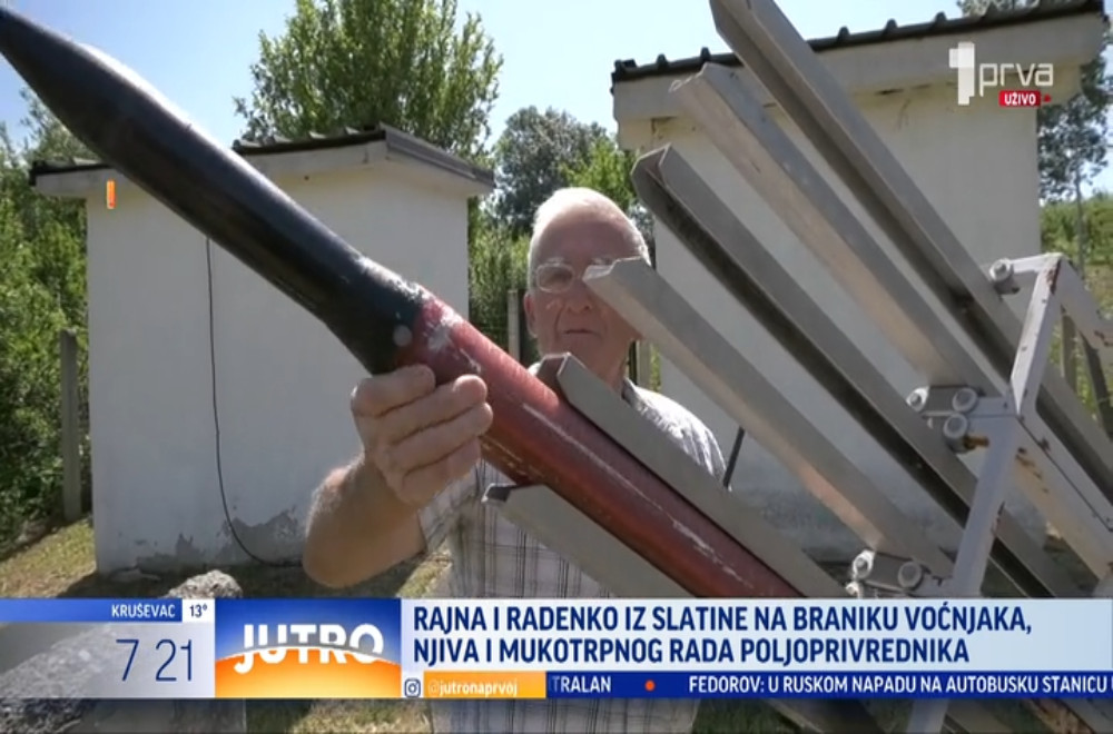 Rajna i Radenko iz Slatine na braniku voćnjaka, njiva i mukotrpnog rada poljoprivrednika!