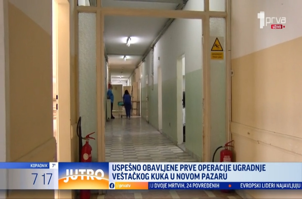 U Novom Pazaru uspešno obavljene prve operacije ugradnje veštačkog kuka