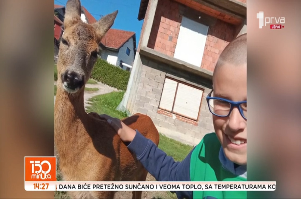 Dečak i njegov neobični ljubimac