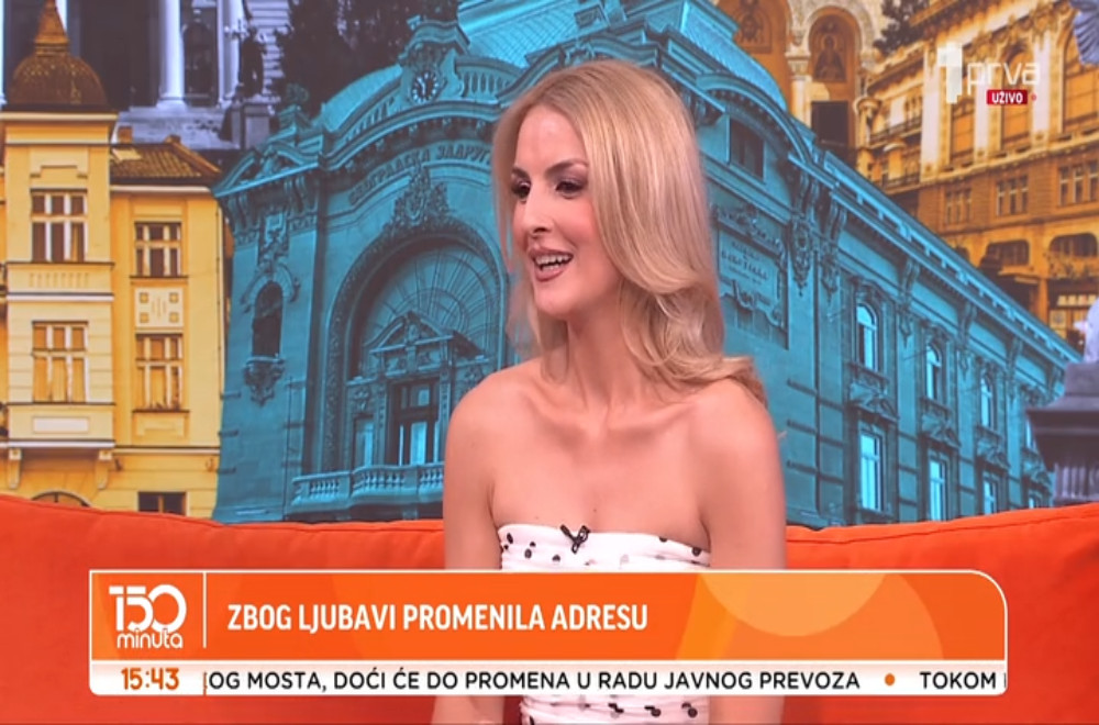 Pevačica zbog ljubavi promenila adresu
