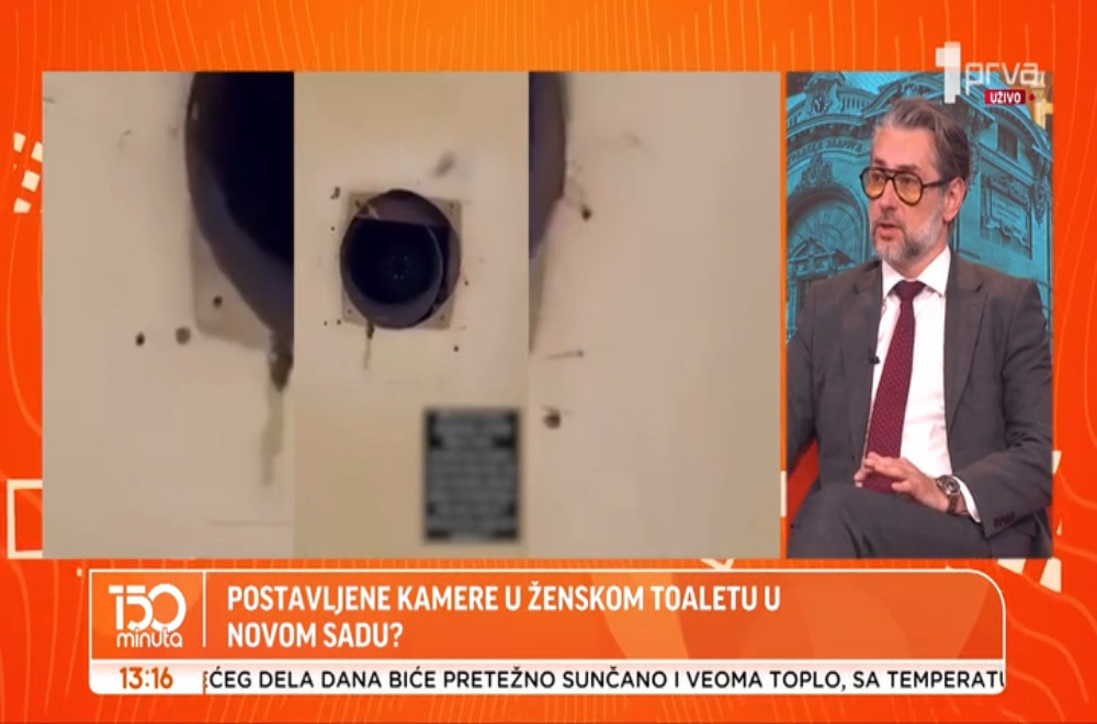 Postavljene kamere u ženskom toaletu u Novom Sadu?