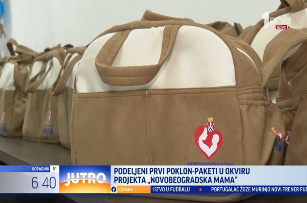 Podeljeni prvi poklon-paketi u okviru projekta „Novobeogradska mama”