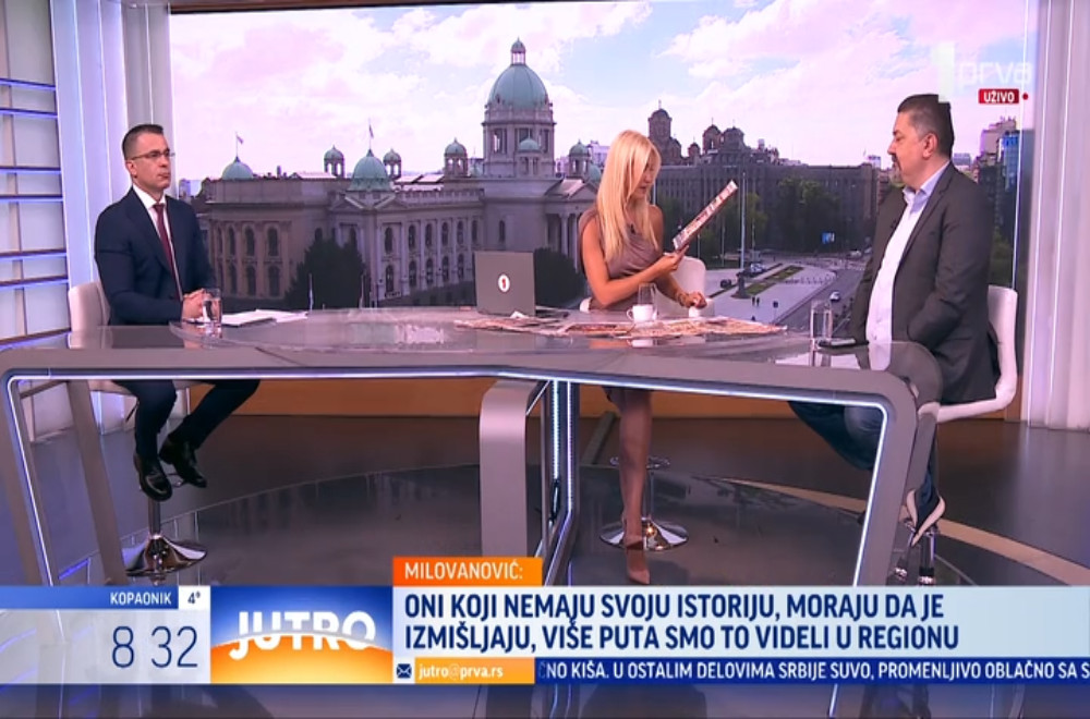 Prelistavanje štampe sa Đorđem Milićevićem I Sašom Milovanovićem