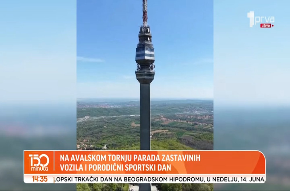 Šta se dešava u kompleksu Avalski toranj za vikend?