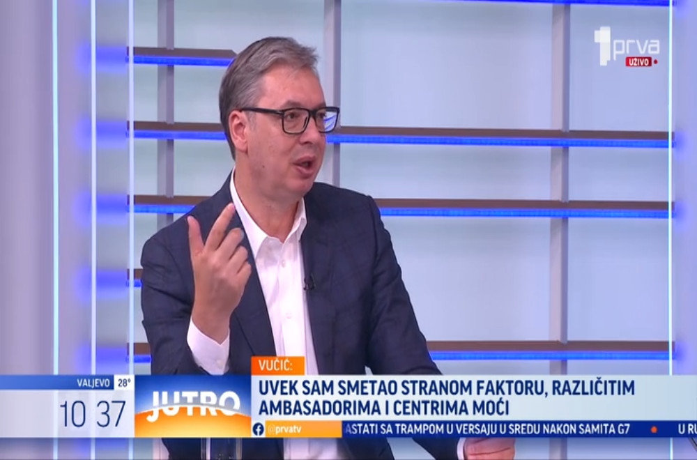 Ekskluzivno: Gost "Jutra" predsednik Srbije Aleksandar Vučić