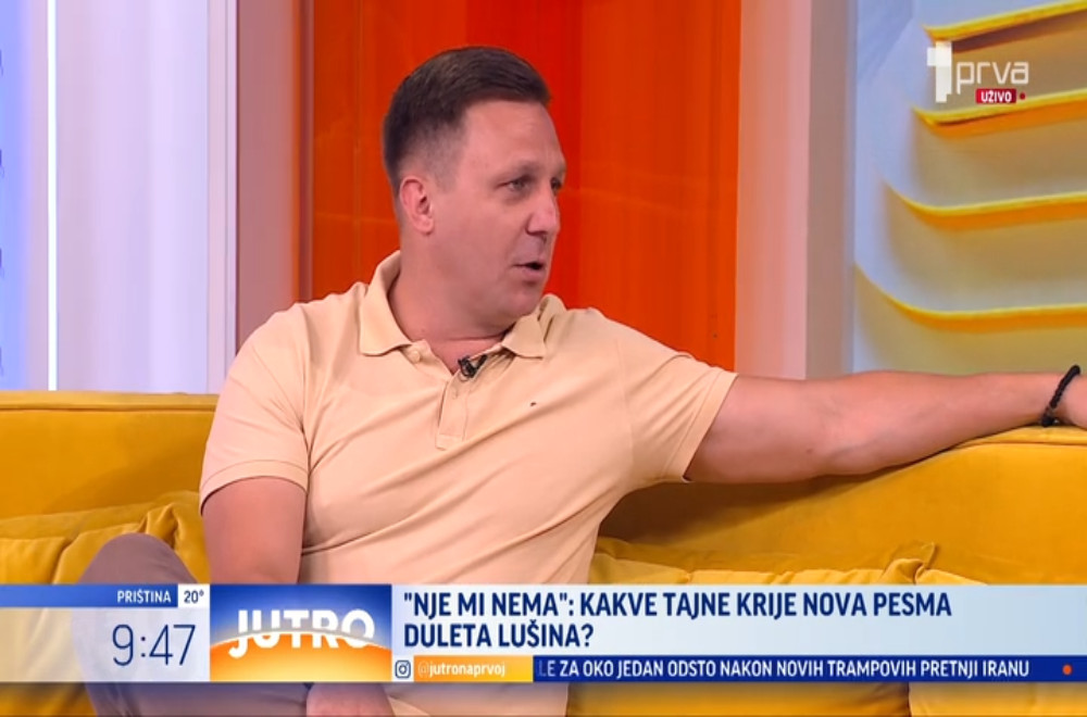 Posle spektakla u MTS dvorani – Dule Lušin predstavlja novu pesmu „Nje mi nema"