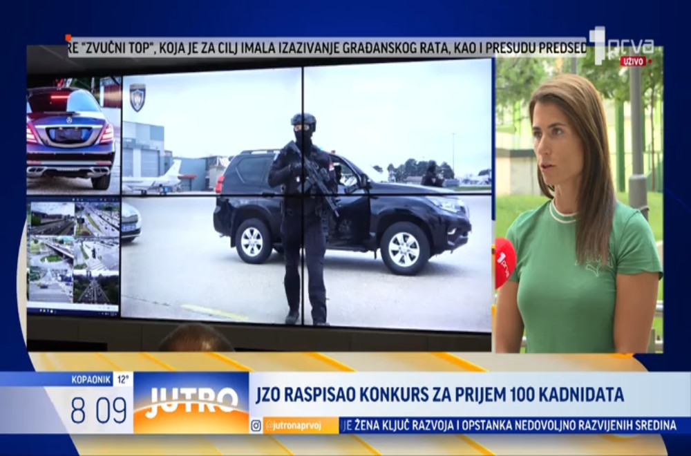 Konkurs za prijem 100 kandidata za obuku za Jedinicu za obezbeđenje određenih ličnosti i objekata