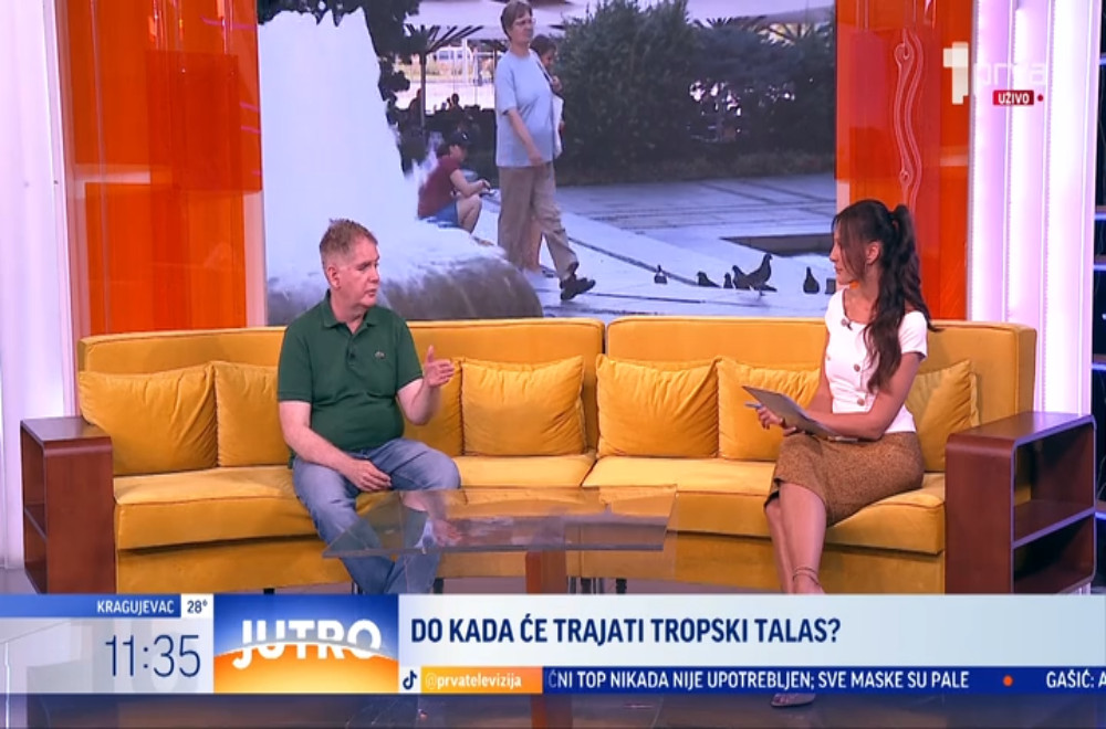 Meteorolog Ristić otkriva: Do kada će trajati tropski talas?