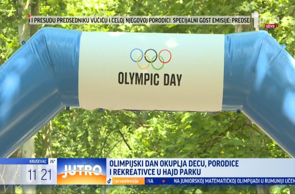 Olimpijski dan u Beogradu biće obeležen trkama za decu, porodice, rekreativce i osobe sa invaliditetom
