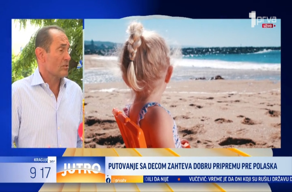 Kako pripremiti dete za dug put?