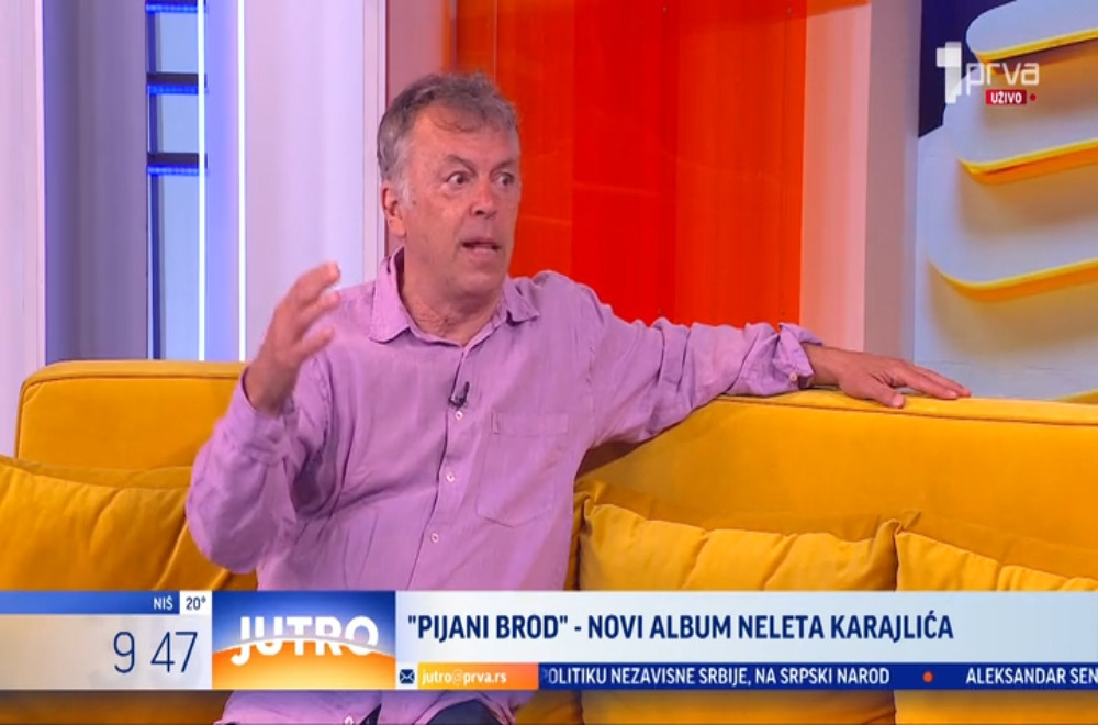 Nakon duge diskografske pauze “Pijanim brodom” stiže muzičar Nele Karajlić