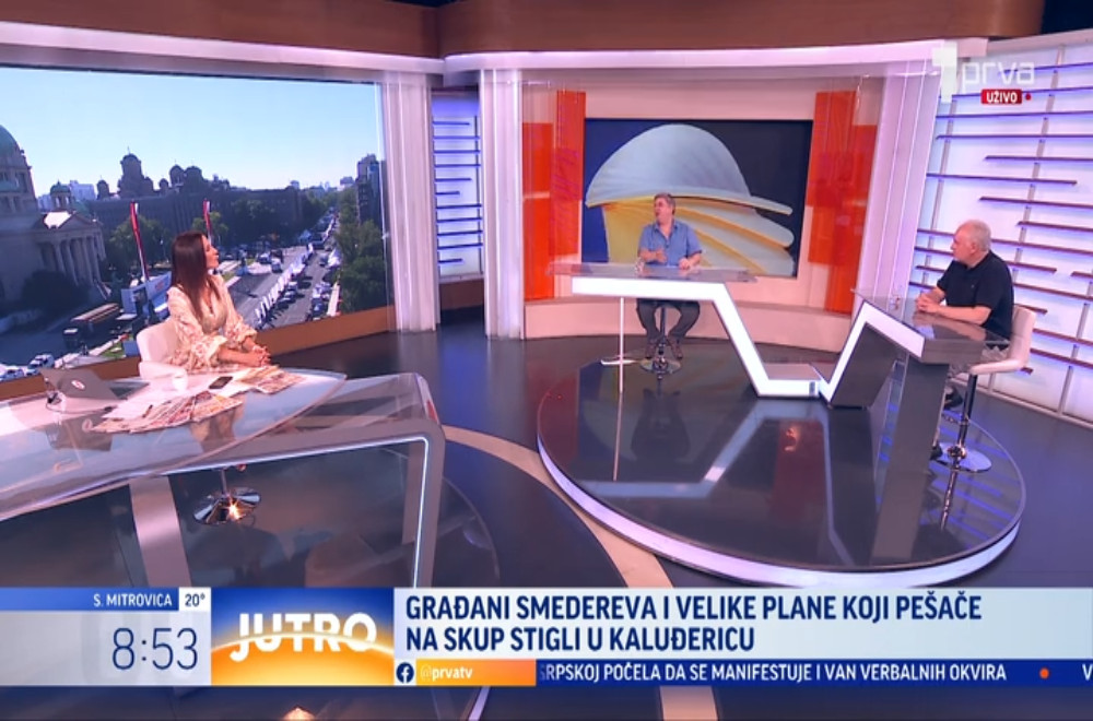 Prelistavanje štampe sa Nikolom Tomićem i Brankom Pavlovićem