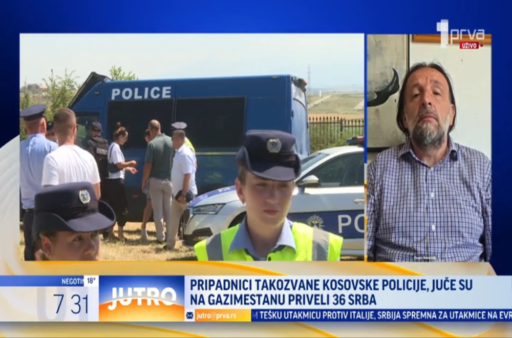 Tzv. kosovska policija na Gazimestanu privela 36 Srba nakon parastosa služenog na Vidovdan