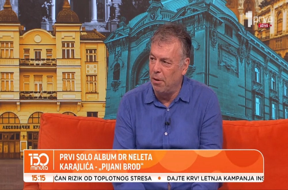 Nele Karajlić predstavio prvi studijski album „Pijani brod“