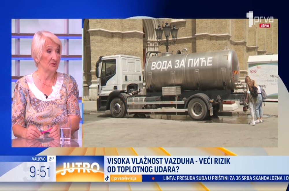 Temperatura je pala za nekoliko stepeni, ali opasnost od toplotnog udara nije prošla!