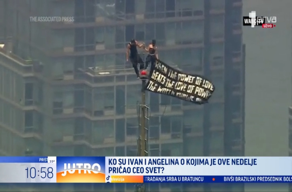 Ko je par koji se popeo na vrh Empajer Stejt Bildinga u Njujorku?