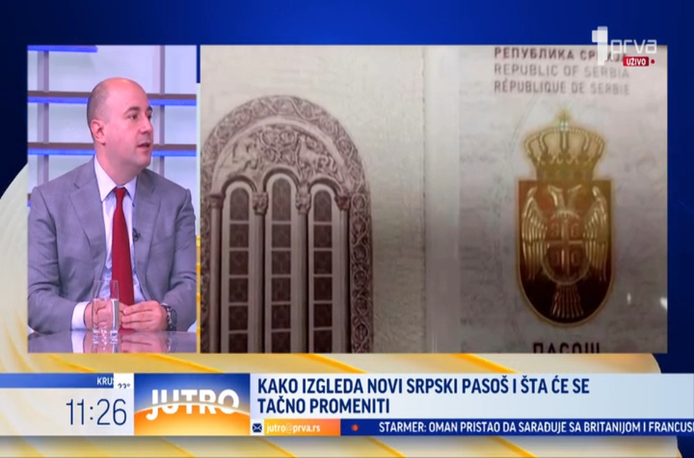 Kako izgleda novi srpski pasoš?