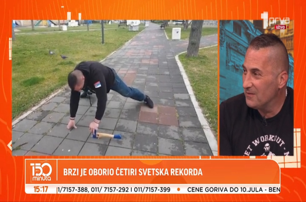Jedan od najjačih ljudi u Srbiji oborio dva svetska rekorda