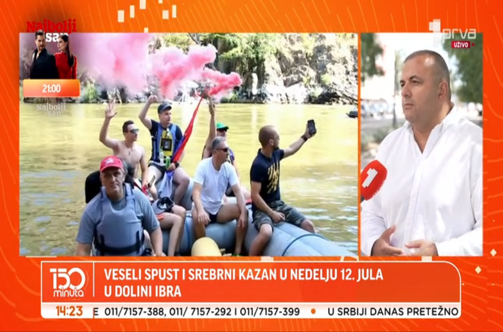 Veseli spust i srebrni kazan u Dolini ibra