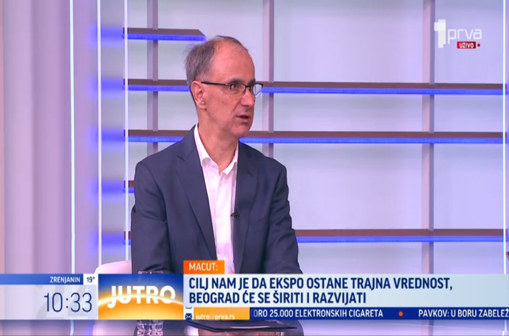 Gost: Đuro Macut, predsednik Vlade Srbije