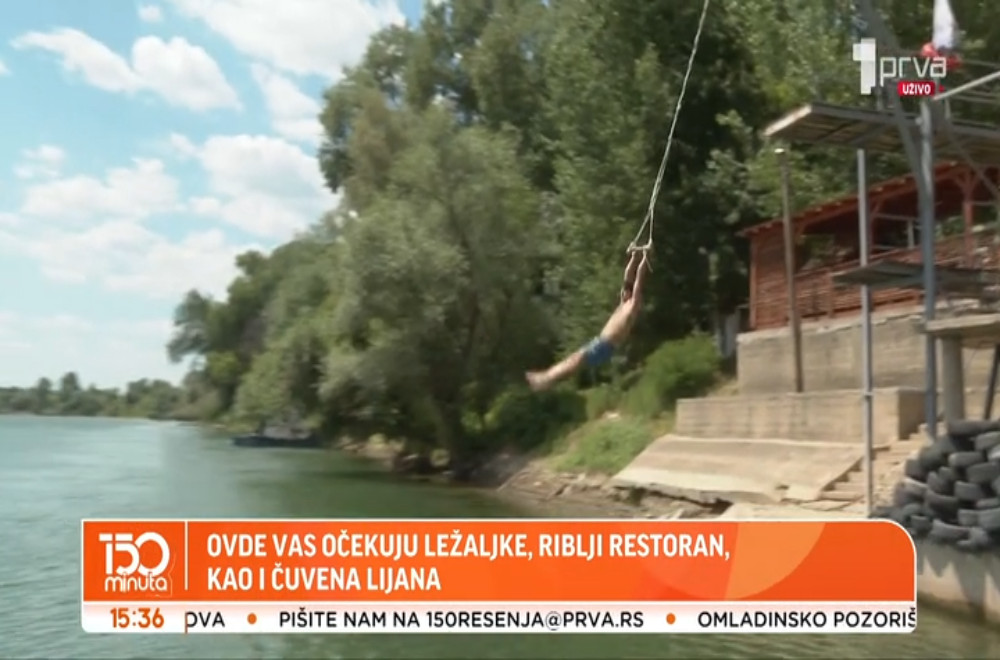 Da li ste čuli za plažu Tarzan, koja je od Beograda udaljena manje od sat vremena?
