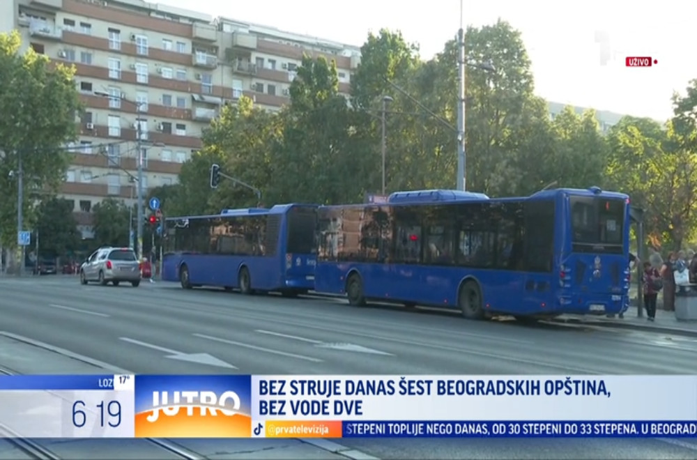 Koje beogradske opštine danas ostaju bez struje i vode?