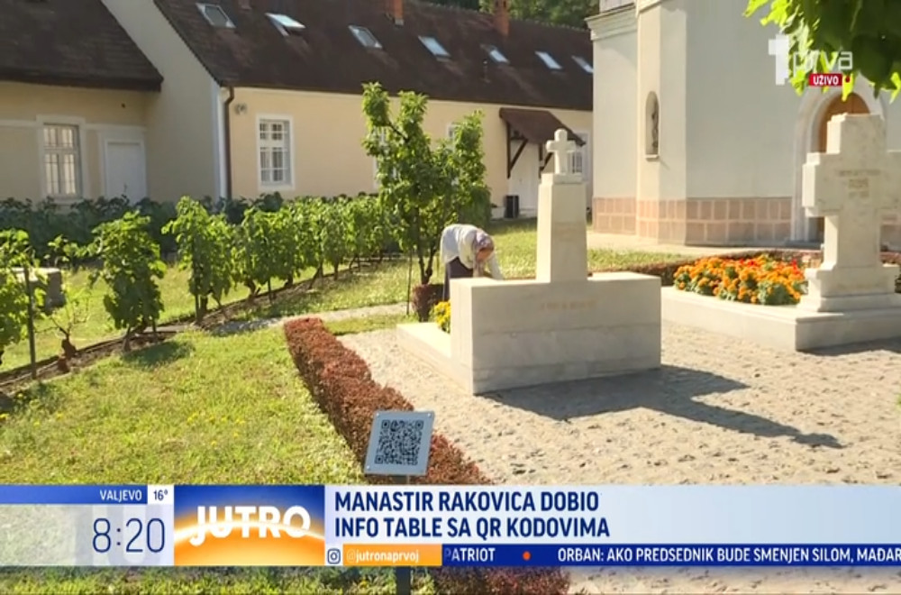 Manastir Rakovica dobio info table sa QR kodovima